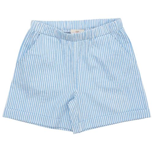 Copenhagen Colors Stribet Shorts Himmelblå 86 cm  Blå  86 cm  Unisex