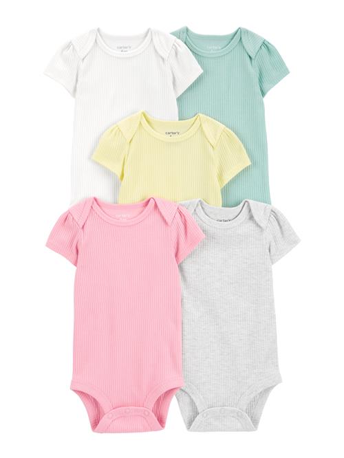 Carter's Sparkedragt/Body  pastelgul / grå-meleret / mint / lyserød / hvid