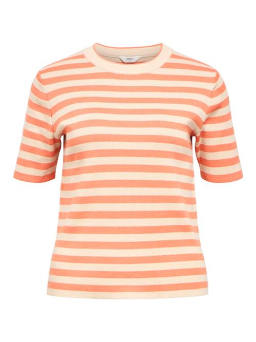 OBJECT Shirts 'OBJESTER'  creme / orange
