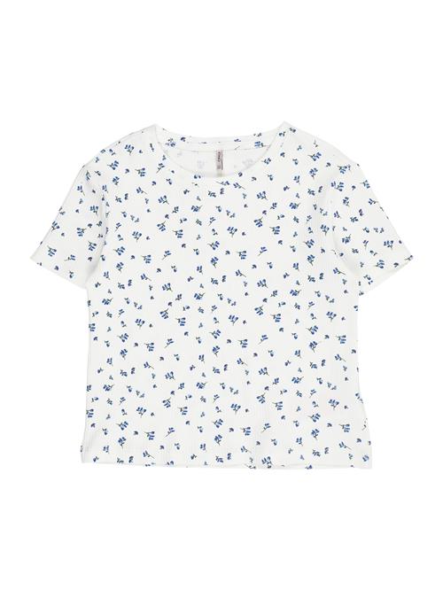 Se ONLY GIRLS Bluser & t-shirts 'KOGBella'  mørkeblå / hvid ved About You