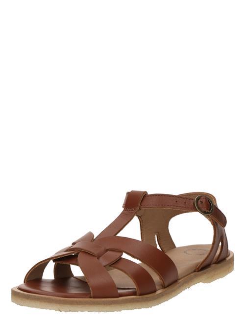 Ca'Shott Sandaler med rem 'GITTA'  rustbrun