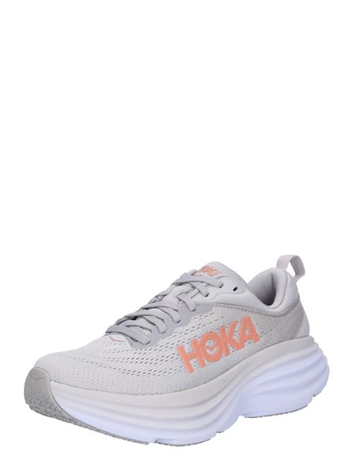 HOKA Løbesko 'Bondi 8'  grå / lysegrå / orange