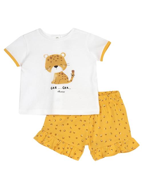 Chicco Sæt  orange / sort / hvid