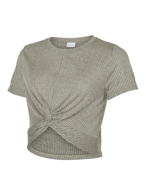 MAMALICIOUS Shirts 'MLAnli'  ecru / mørkegrå