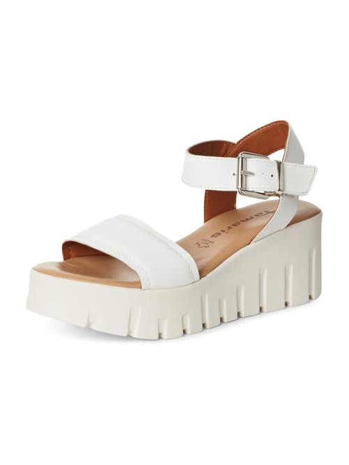 Tamaris Sandaler med rem  hvid