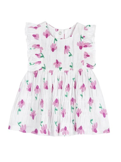 Chicco Kjole  grøn / lysviolet / fuchsia / hvid