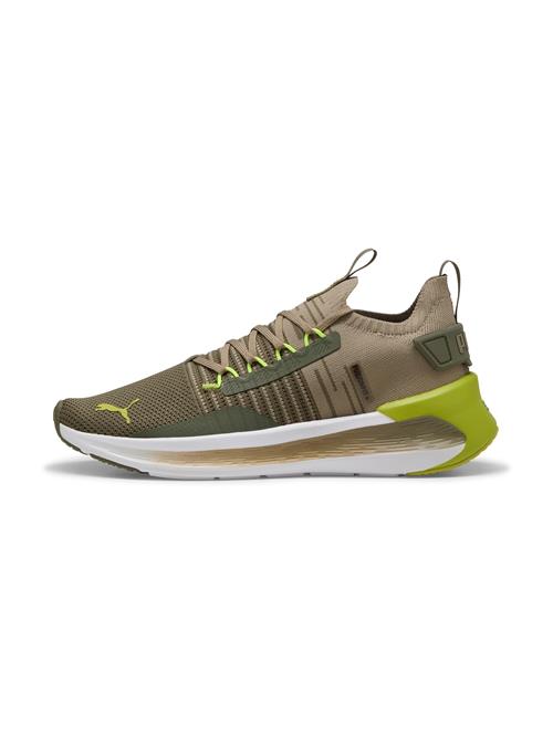PUMA Løbesko 'Softride Symmetry Fuzion'  oliven / mørkegrøn