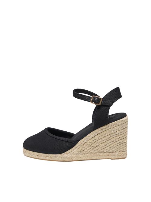 ONLY Espadrillaer  sort