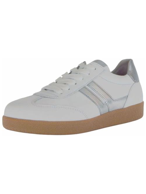 GABOR Sneaker low  sølv / hvid