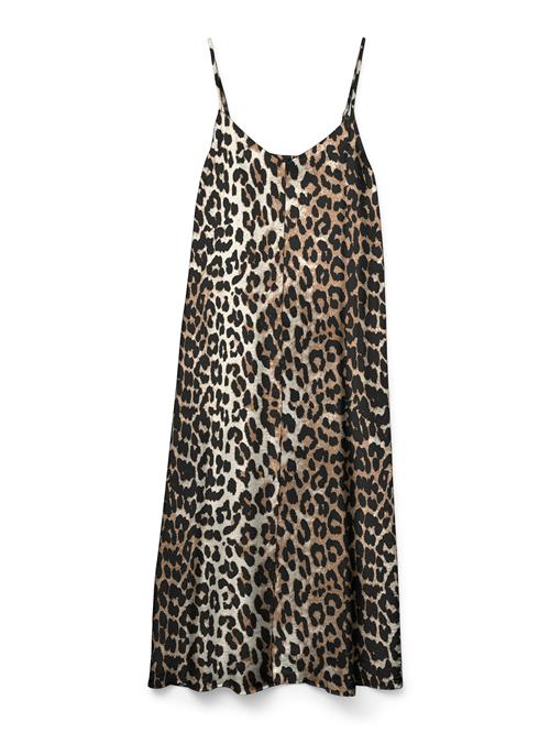 VERO MODA Kjole 'JOSIE'  creme / brun / sort