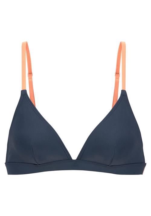 LASCANA ACTIVE Bikinioverdel  mørkeblå / abrikos
