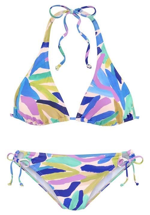 s.Oliver Bikini  blå / gul / pink / hvid