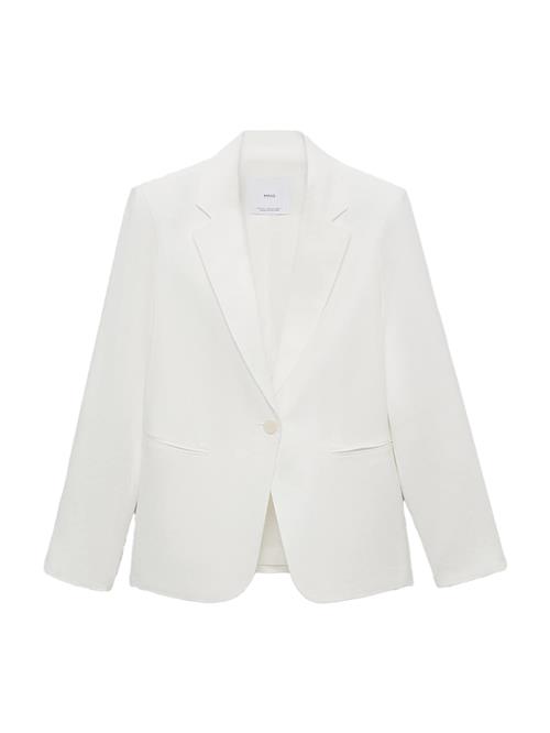 MANGO Blazer 'Boreli'  hvid-meleret