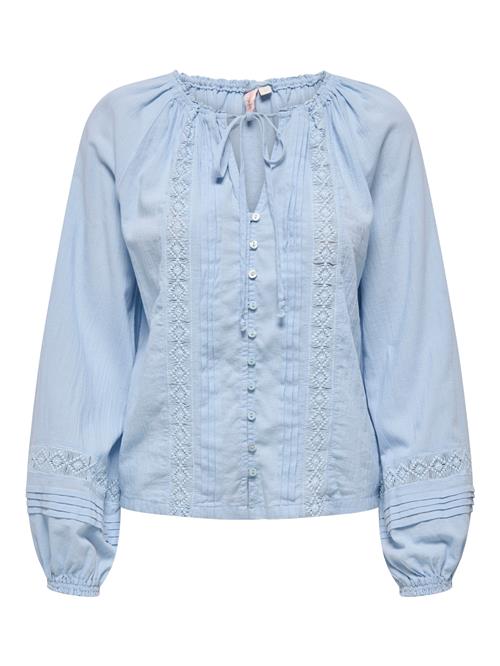 ONLY Bluse 'ONLPovla'  lyseblå
