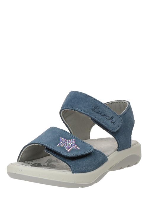 LURCHI Sandaler 'Freda'  navy / gul / mørkelilla