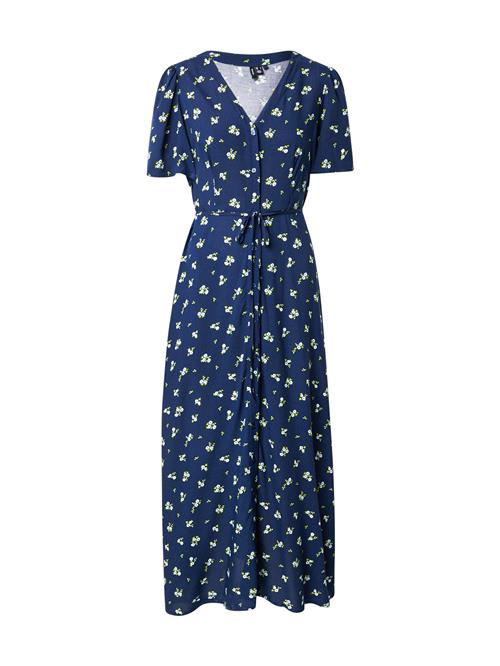 VERO MODA Kjole 'VMAlba'  navy / græsgrøn / hvid