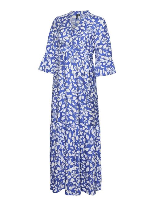 Vero Moda Maternity Kjole 'MVERA'  blå / hvid