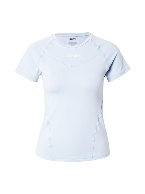 Aim'n Funktionsbluse  pastelblå / hvid