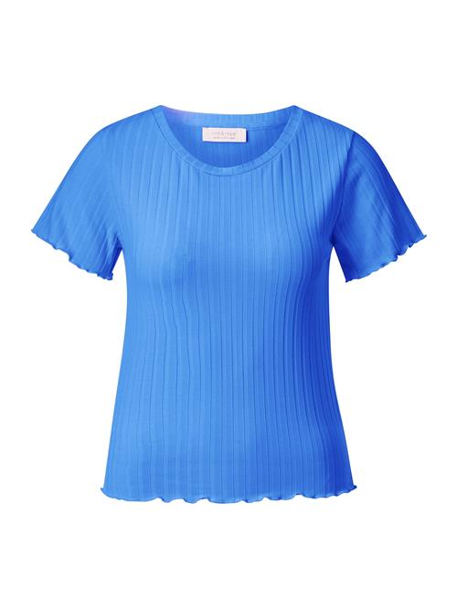 Rich & Royal Shirts  blå / pastelgul