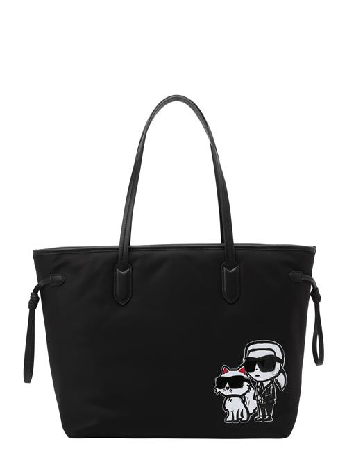 Karl Lagerfeld Shopper 'Ikon'  rød / sort / hvid