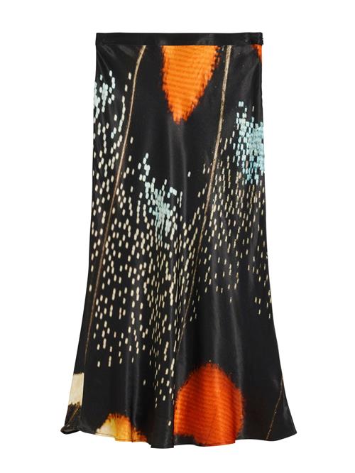 Desigual Nederdel  beige / lyseblå / orange / sort