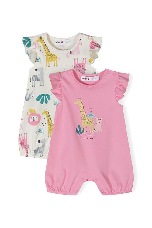 MINOTI Overall  lysegul / lysegrå / lilla / offwhite