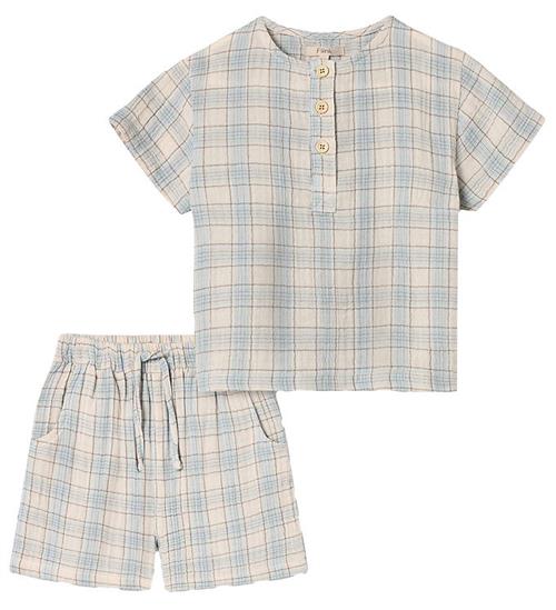 Fliink ShortssÃ¦t - Cha Cha - Sandshell Check