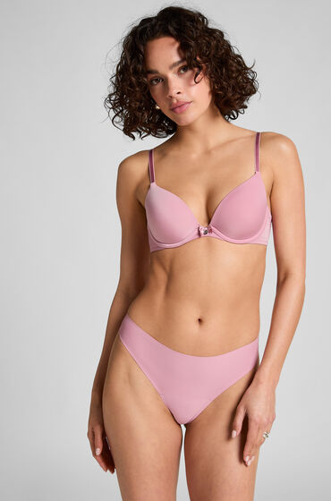 Hunkemöller Usynlig g-streng Lace Back Lyserød