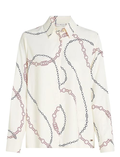 Soft Viscose Regular Ls Shirt Tommy Hilfiger Patterned