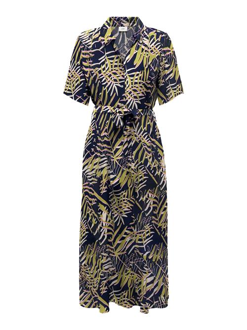 JDY Blusekjole 'JDYSTARR'  creme / navy / mørkegul