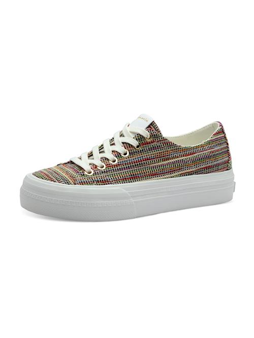 Tamaris Sneaker low  beige / blå / orange / rød