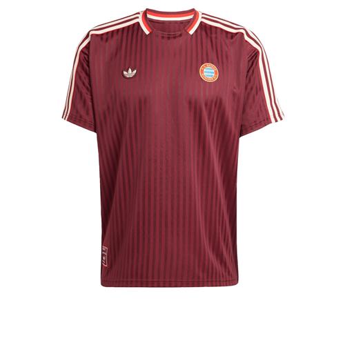 ADIDAS ORIGINALS Funktionsskjorte 'FC Bayern Terrace Icons'  vinrød / orangerød / hvid