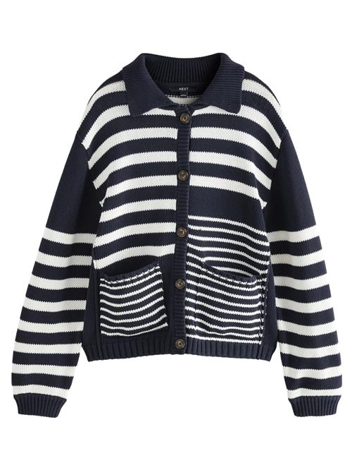 Next Cardigan  marin / hvid