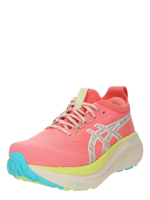 ASICS Løbesko 'NIMBUS 27'  gul / laks / hvid