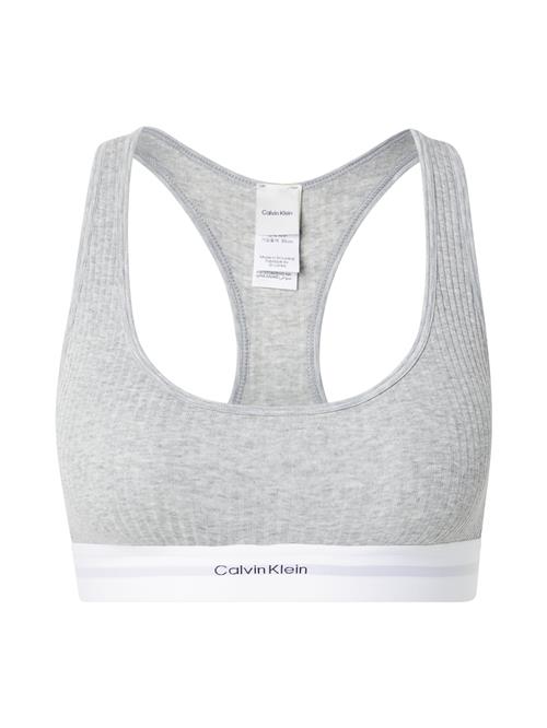 Calvin Klein Underwear BH  lysegrå / sort / hvid