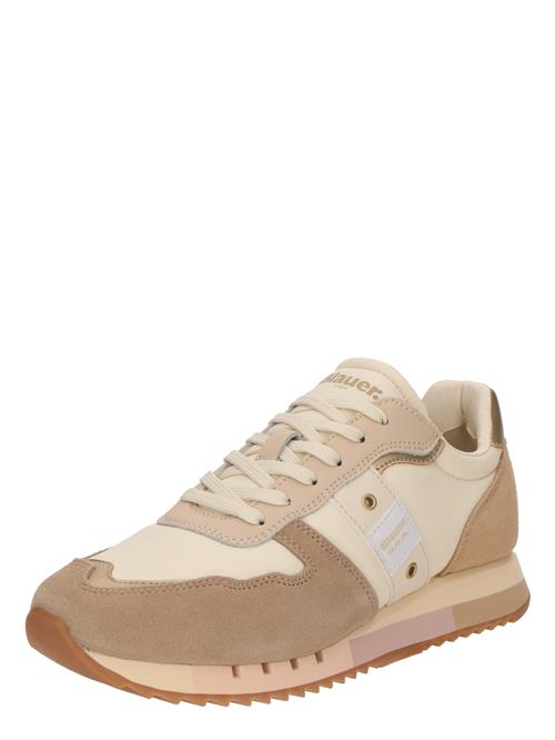 Blauer.USA Sneaker low  creme / brokade / cappuccino / hvid