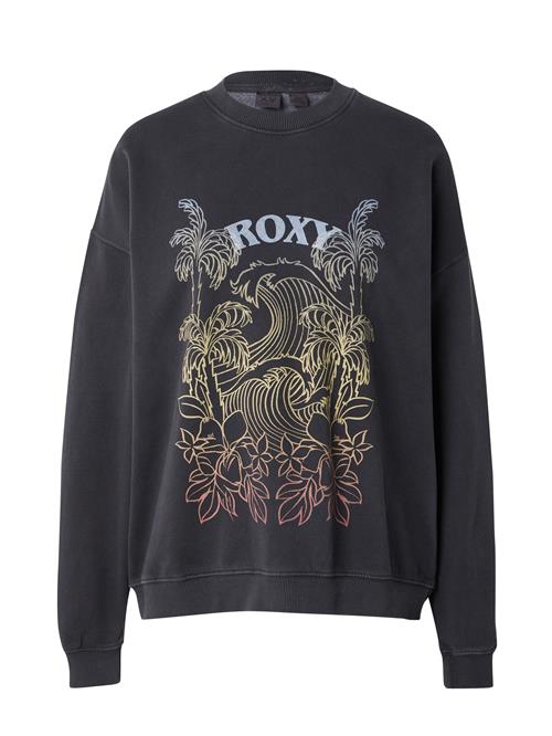 ROXY Sweatshirt  lyseblå / gul / mørkegrå / orange