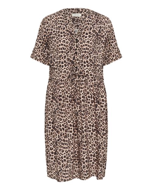 Cream Blusekjole 'Ferina'  beige / brun / sort