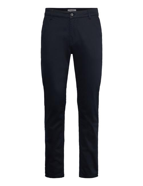 1927: Cashmere Touch Superflex Chi1927: Cashmere Touch Superflex Chino Pants Lindbergh Black Navy