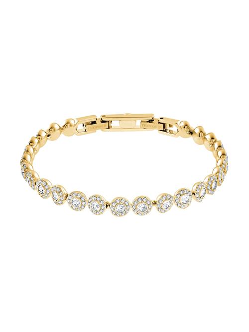 Swarovski Armbånd 'Una'  guld / transparent