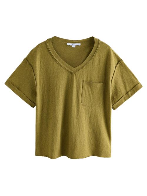 Next Oversized bluse  grøn