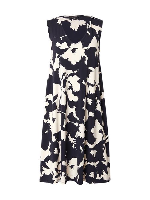 COMMA Sommerkjole  beige / marin