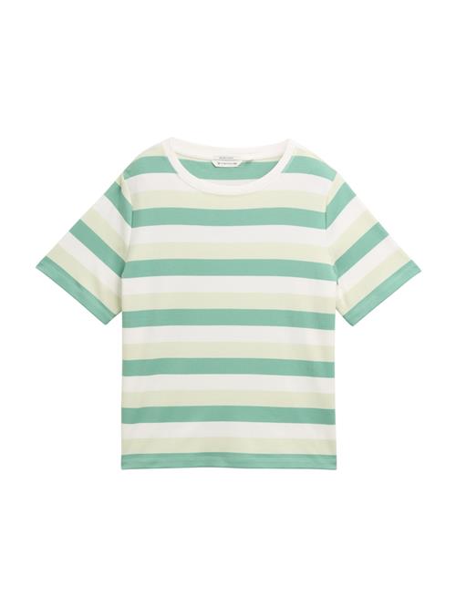 TOM TAILOR Shirts  gul / grøn / hvid