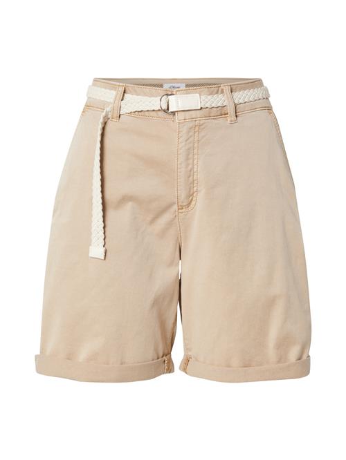 s.Oliver Lærredsbukser  beige