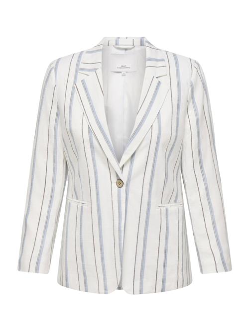 ONLY Carmakoma Blazer 'CARSIESTA'  lyseblå / mørkegrå / hvid