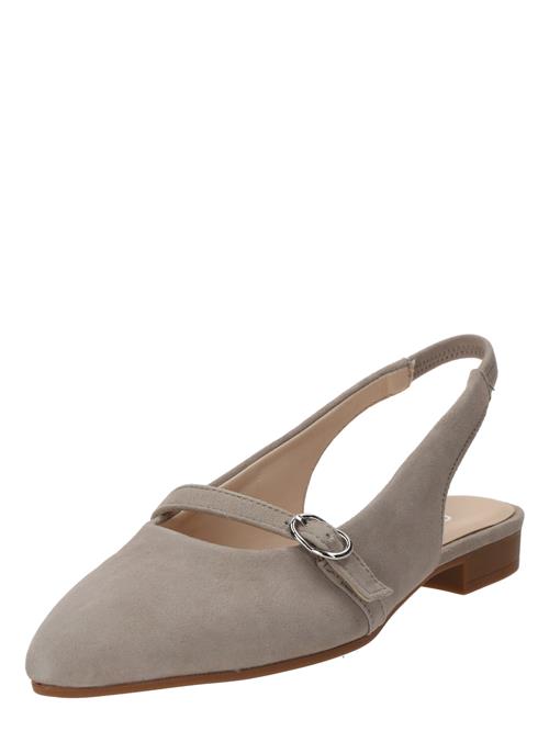 GABOR Ballerinasko med rem  taupe
