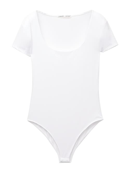Pull&Bear Shirtbody  hvid