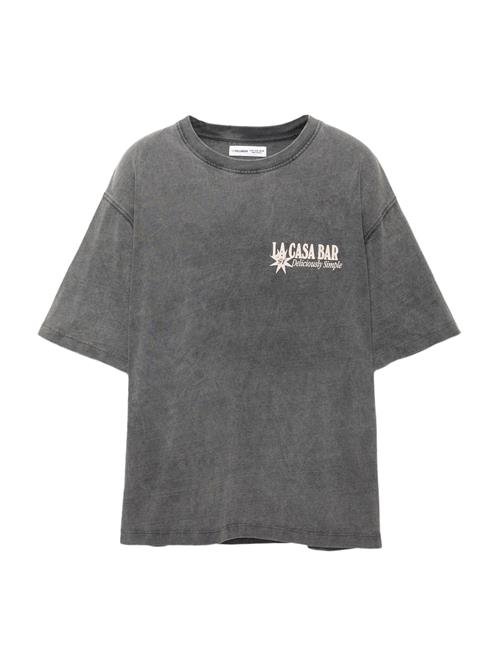 Pull&Bear Shirts  blå / grå / lys rød / offwhite