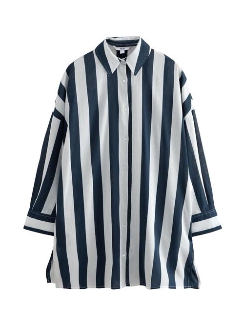 Next Strandkjole  marin / hvid