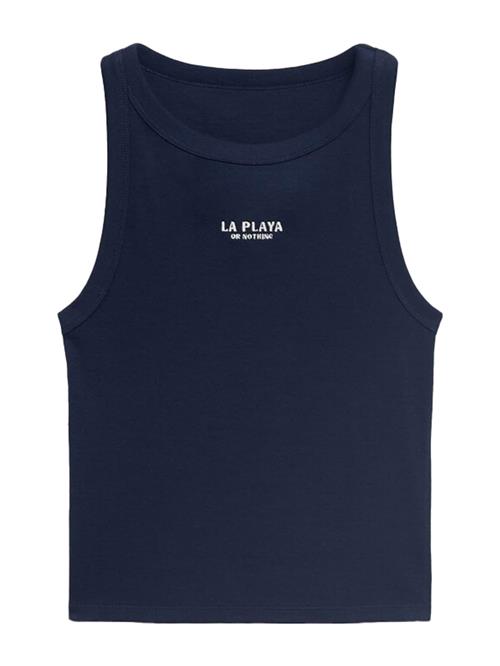 MANGO TEEN Overdel 'PLAYA'  navy / hvid